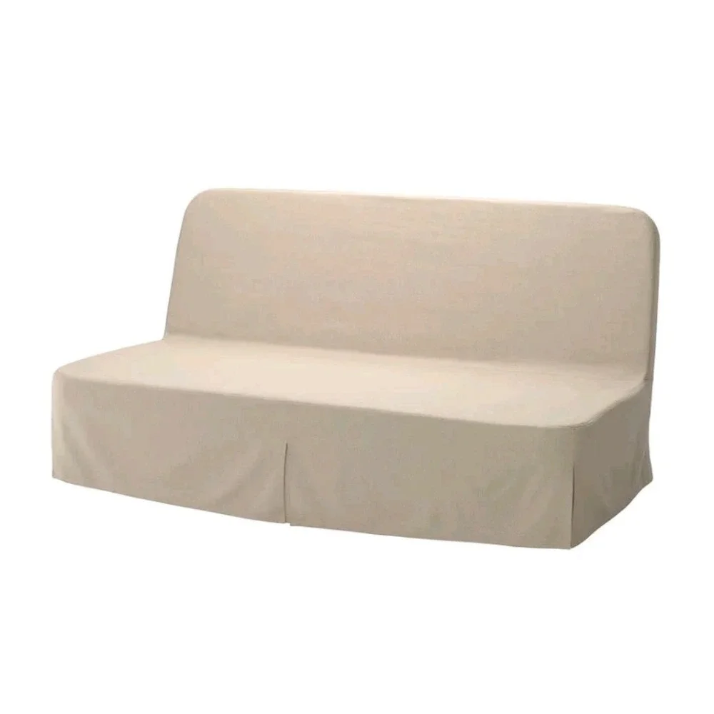 Ikea NYHAMN Cover for sleeper sofa, Naggen beige 905.466.33 - NEW OPEN BOX